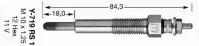 6900 NGK Свеча накаливания 6900 NGK Свеча накаливания
